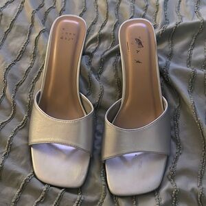 a new day silver heels